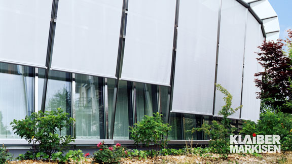Fassadenmarkise UNIVERSAL-MAXI US3910 | KLAIBER Sonnen- u. Wetterschutztechnik GmbH