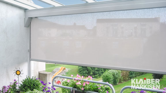 Fassadenmarkise VENTOSOL VS5100 | KLAIBER Sonnen- u. Wetterschutztechnik GmbH